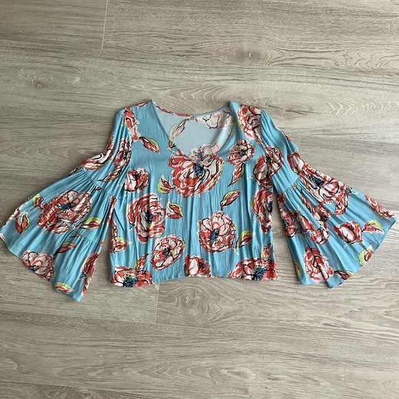 Tracy Reese flounce sleeve top - Picture 2 of 5